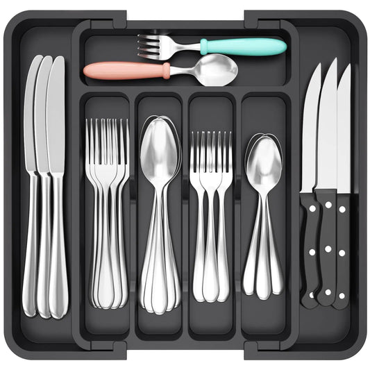 Expandable Silverware Organizer for Kitchen
