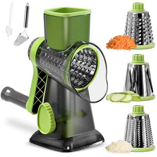 Rotating Hand Cheese Grater Slicer