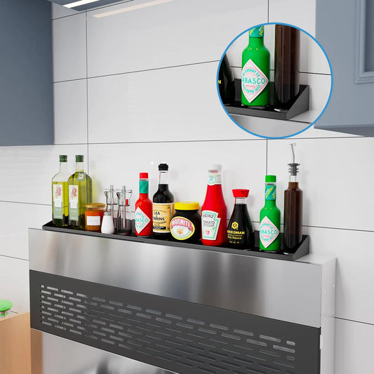 Notmise Magnetic Spice Rack - Adjustable Shelf for Stove